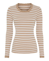 ISA FRIDA dark stripe T-shirt LS
